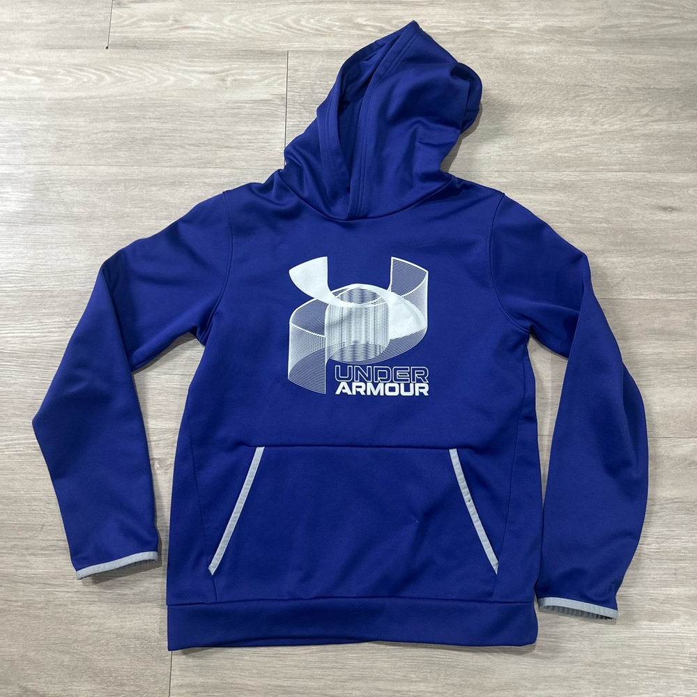 2 Youth HOODIES - Under Armour Royal Blue Pullover Sz L/ Old Navy Sz XL